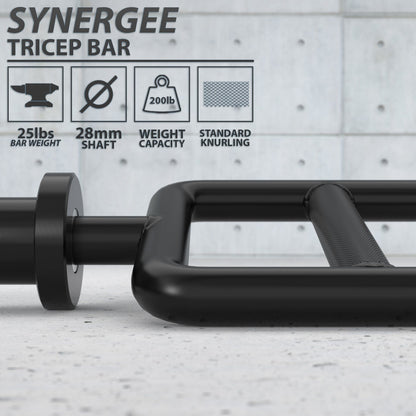 Synergee Tricep Bar - Grit Grind Strength