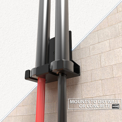 Synergee Vertical Barbell Wall Storage Racks - Grit Grind Strength