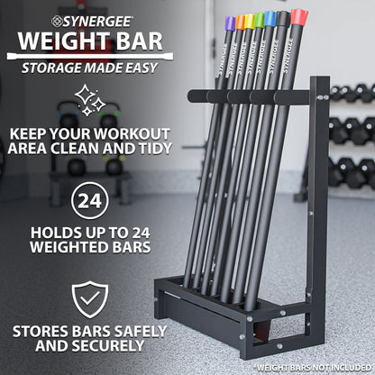 Synergee Weight Bar Rack - Grit Grind Strength