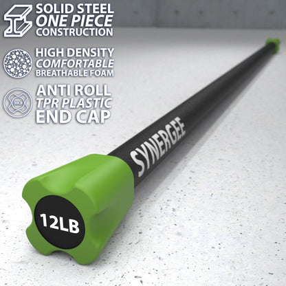 Synergee Weighted Workout Bars - Grit Grind Strength