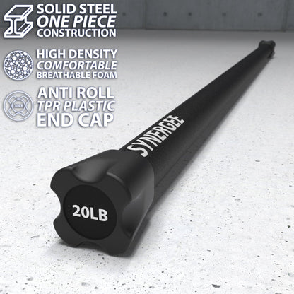 Synergee Weighted Workout Bars - Grit Grind Strength