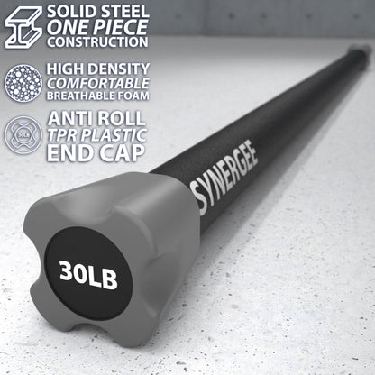 Synergee Weighted Workout Bars - Grit Grind Strength