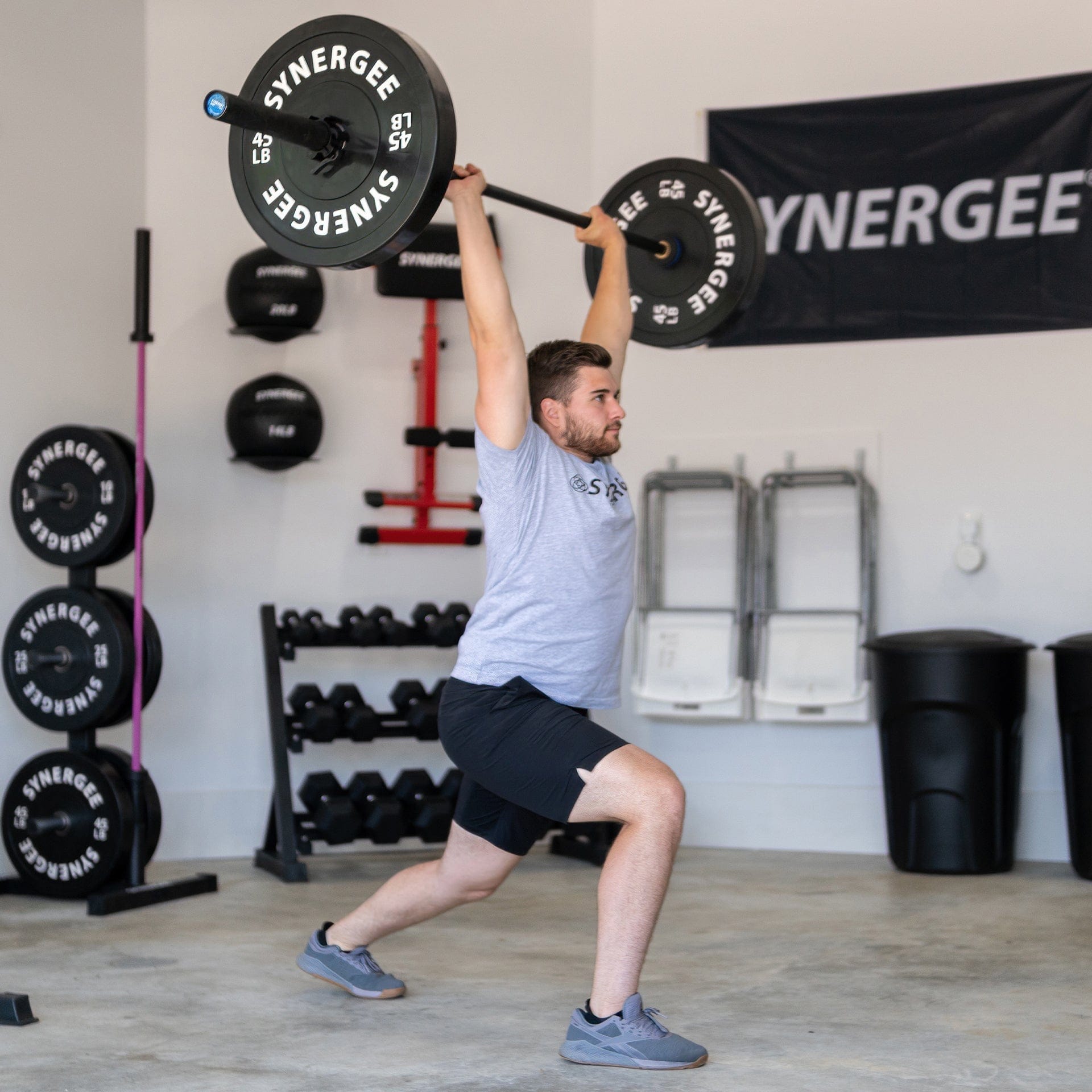 Synergee Bumper Plates - Grit Grind Strength