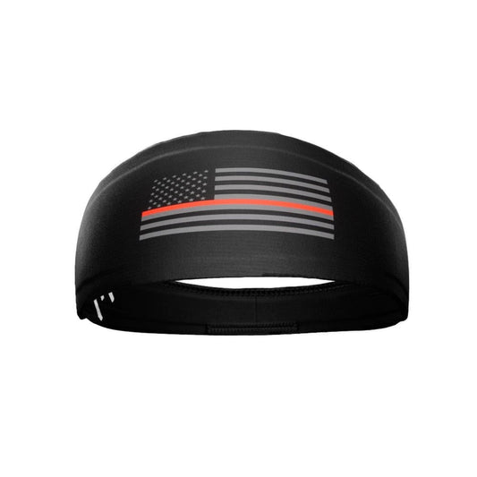 Tactical Thin Red Line USA Flag Headband - Grit Grind Strength