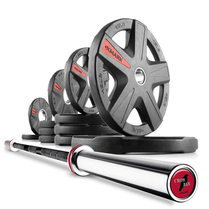 Texas Star Olympic Weight Plates and Olympic Barbell Sets - Grit Grind Strength