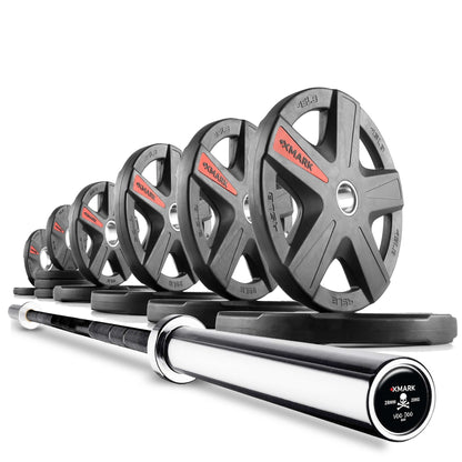Texas Star Olympic Weight Plates and Olympic Barbell Sets - Grit Grind Strength