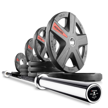 Texas Star Olympic Weight Plates and Olympic Barbell Sets - Grit Grind Strength