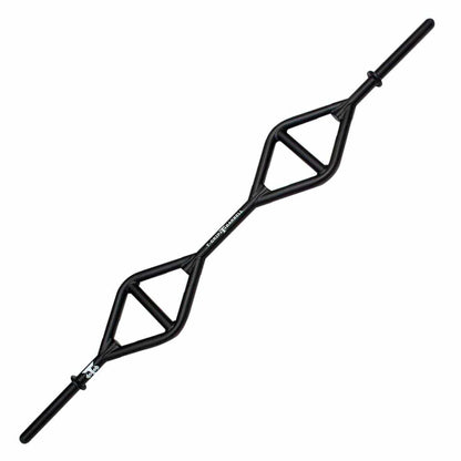 TGrip Club Strength Bar (Black) - Multi Grip - Functional Training - Football - Swiss - Neutral - Grit Grind Strength