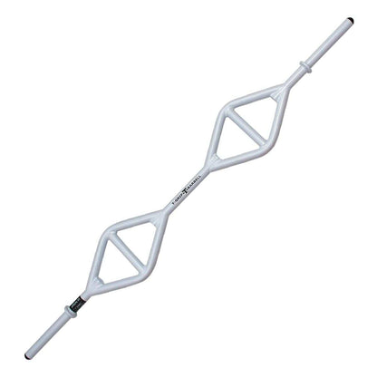TGrip Club Strength Bar (White) - Multi Grip - Functional Training - Football - Swiss - Neutral - Grit Grind Strength