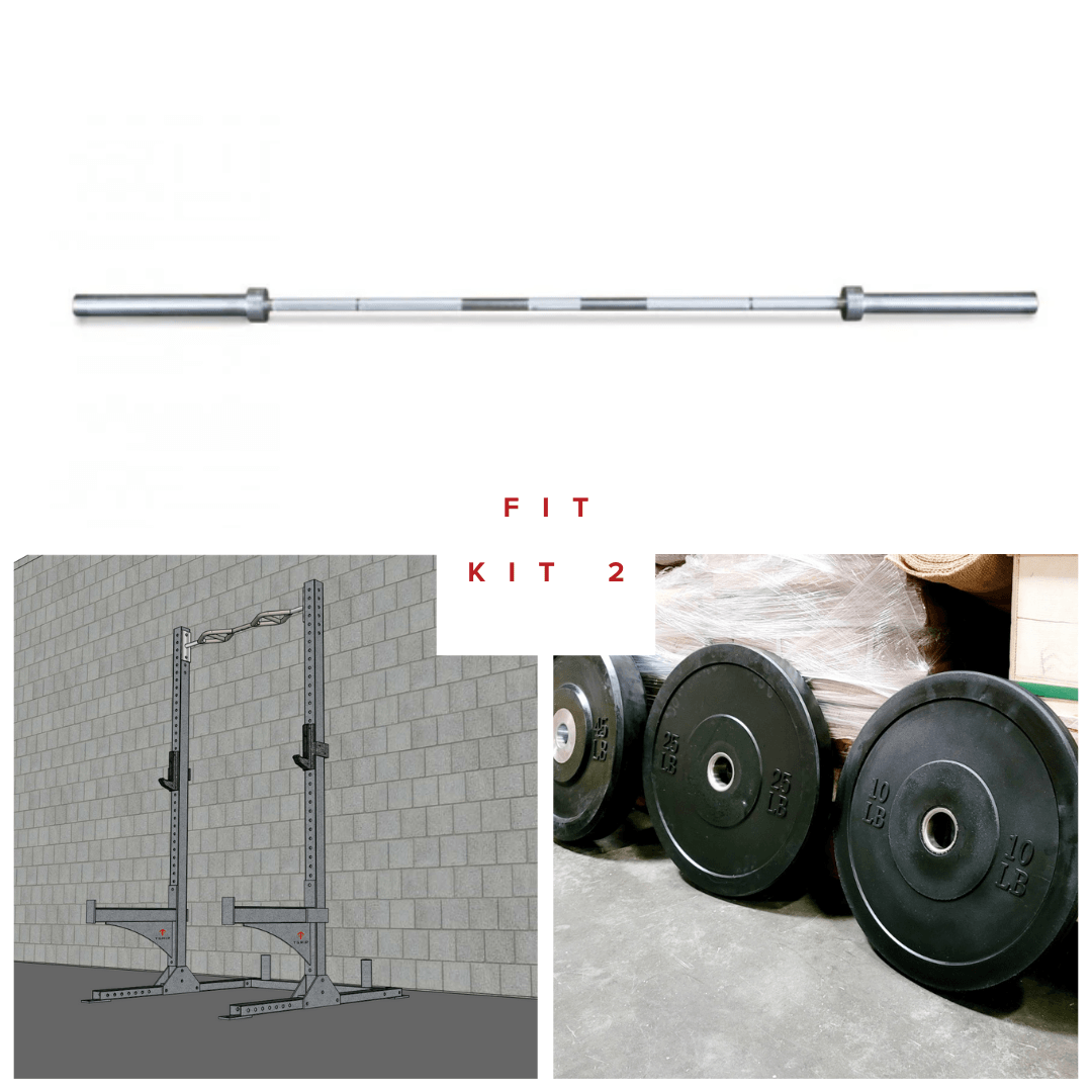 TGrip Commercial Squat Stand Complete Kit - Grit Grind Strength