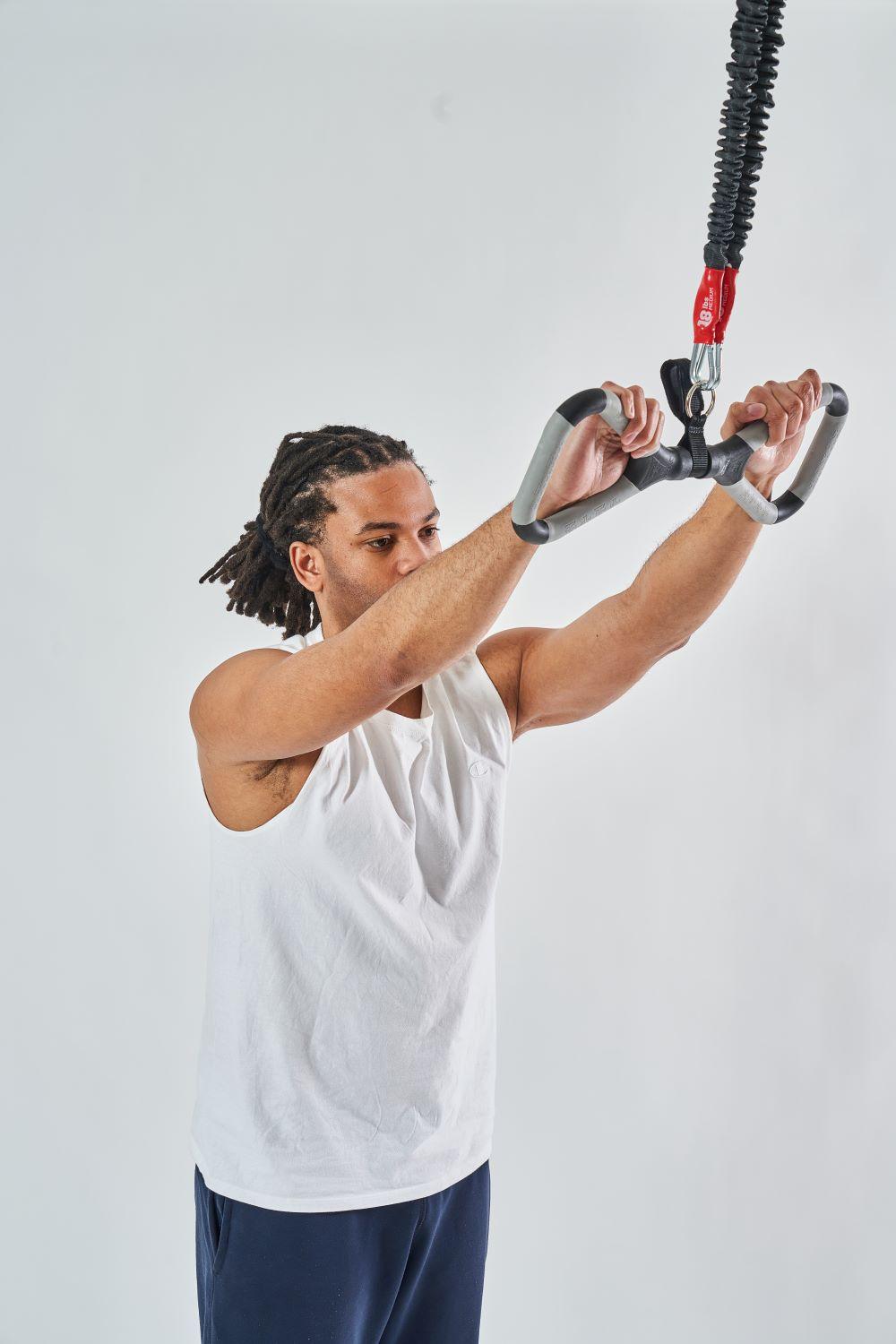 TGrip MAXX Bar - Multi - Grip - Cable Attachment - Resistance Band Attachment - Grit Grind Strength