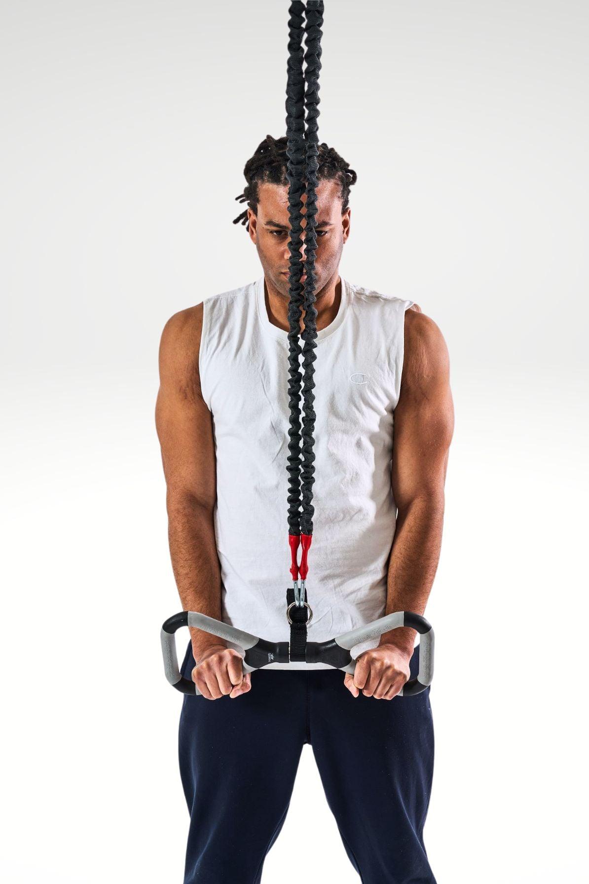 TGrip MAXX Bar - Multi - Grip - Cable Attachment - Resistance Band Attachment - Grit Grind Strength