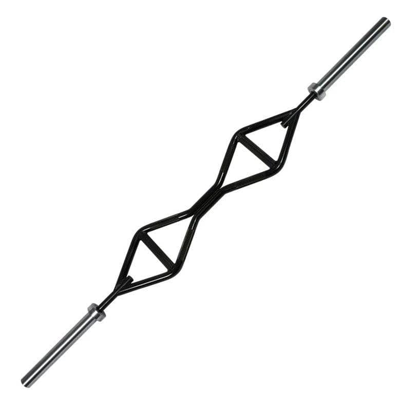 TGrip Pro Series Single Handle Olympic Bar (Rotating Ends) - Multi Grip - Strength Training - Football - Swiss - Neutral - Grit Grind Strength