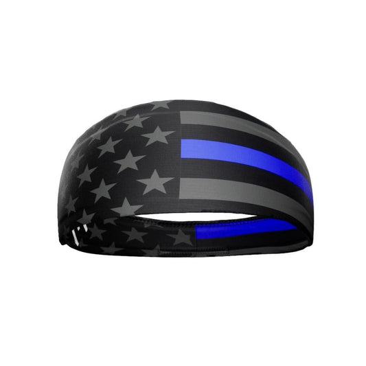 Thin Blue Line Headband - Grit Grind Strength