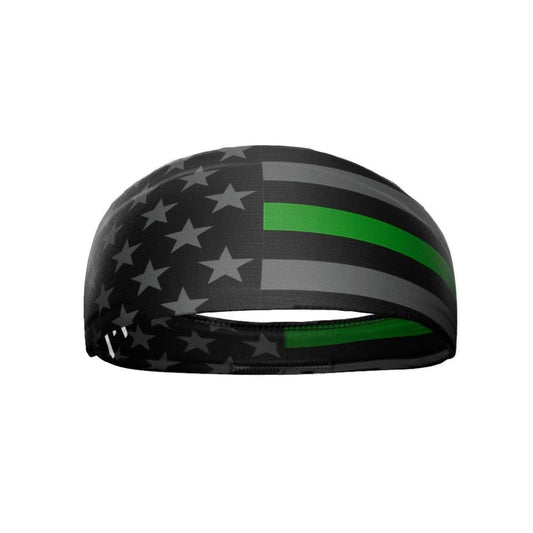 Thin Green Line Headband - Grit Grind Strength