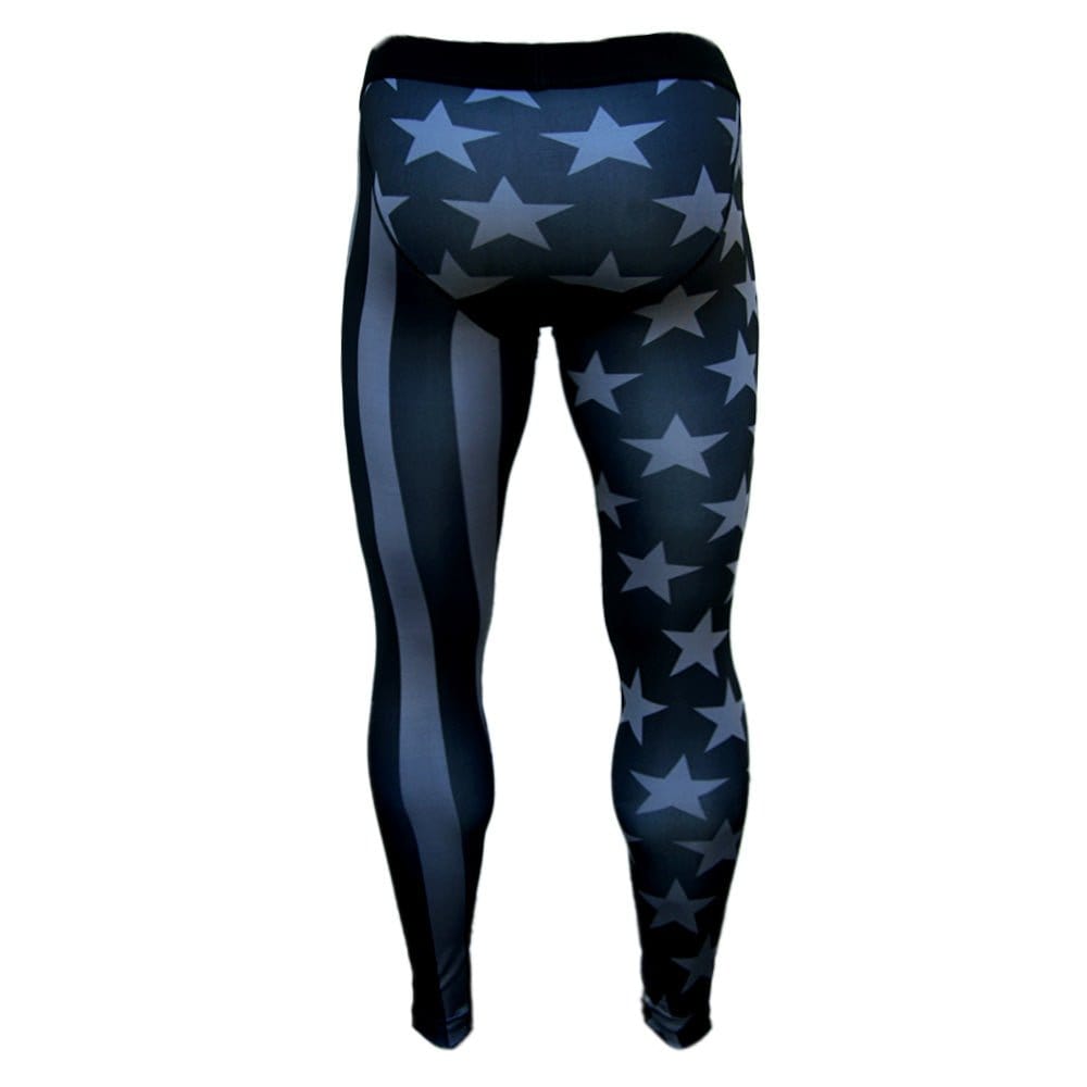 Thin Red Line Compression Tights - Grit Grind Strength