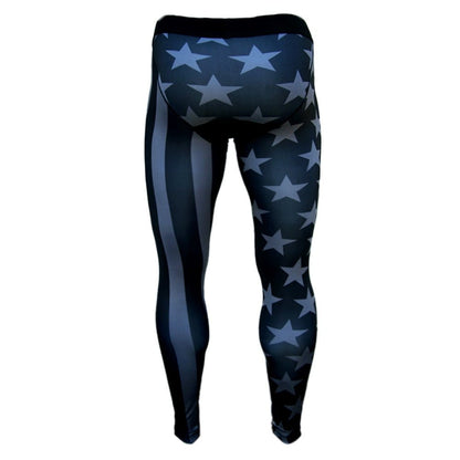 Thin Red Line Compression Tights - Grit Grind Strength