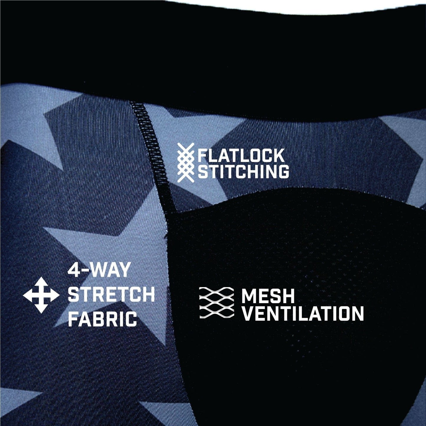 Thin Red Line Compression Tights - Grit Grind Strength