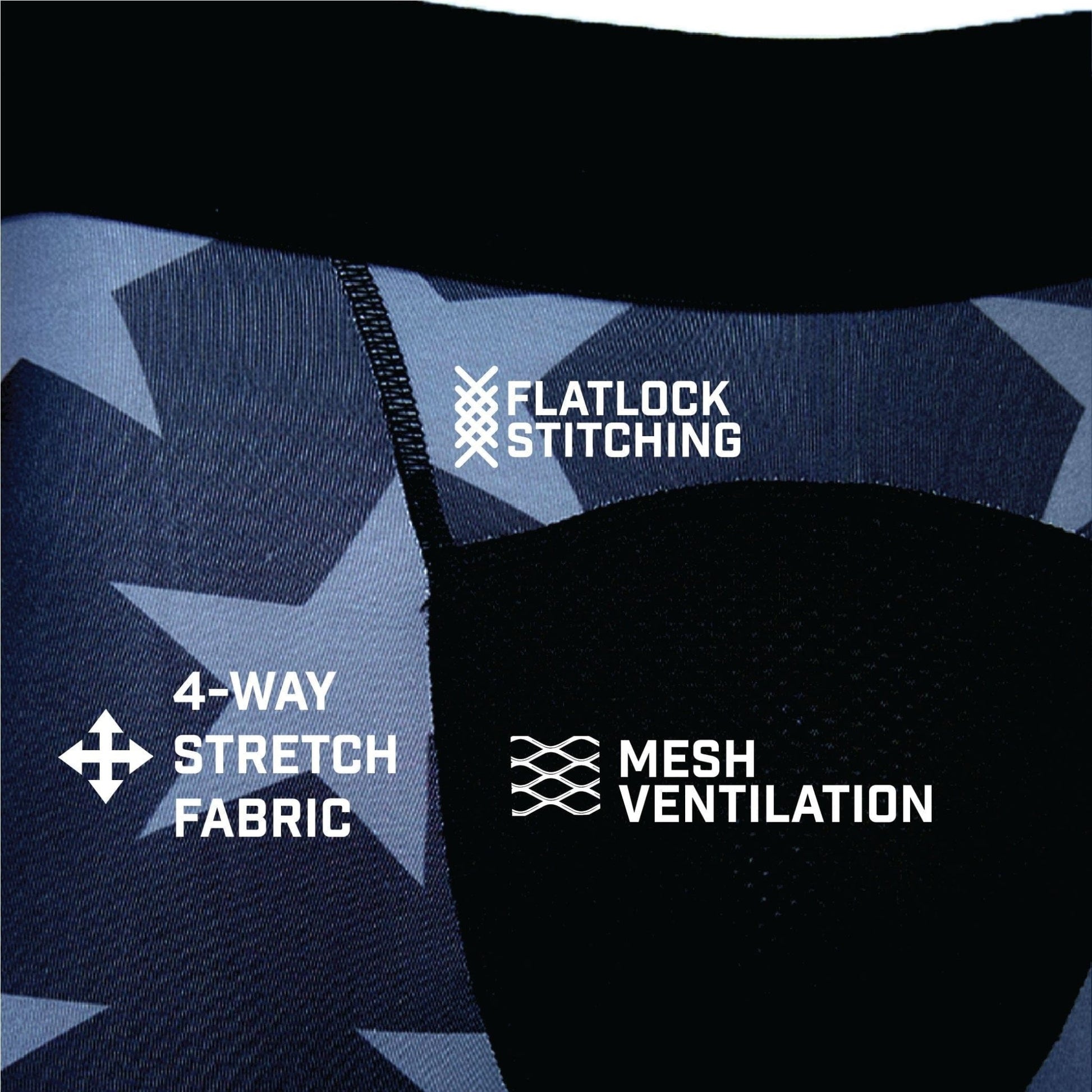 Thin Red Line Compression Tights - Grit Grind Strength