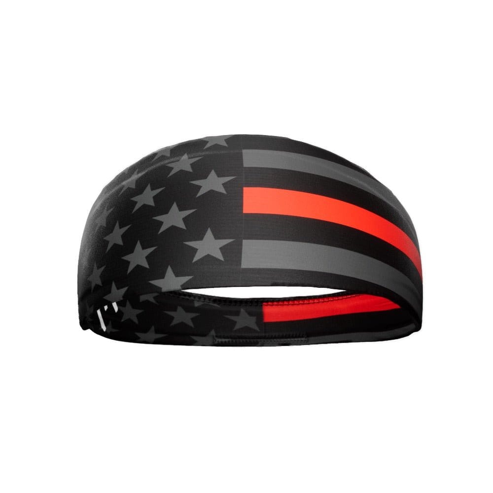 Thin Red Line Headband - Grit Grind Strength