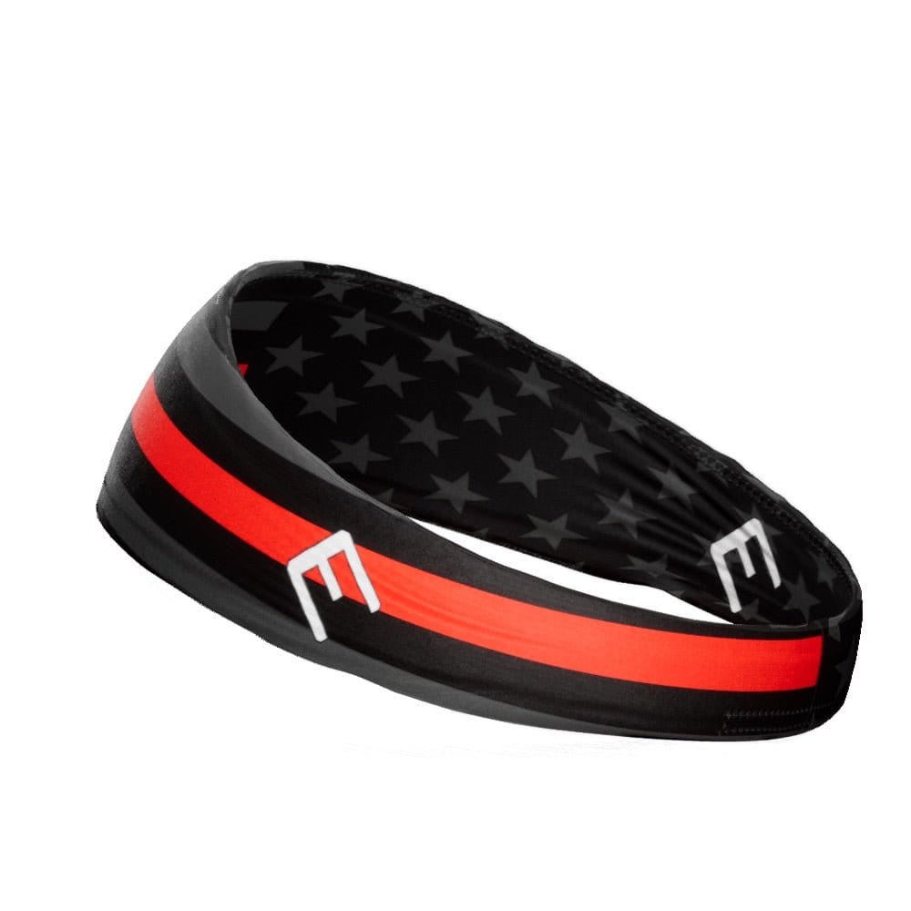 Thin Red Line Headband - Grit Grind Strength