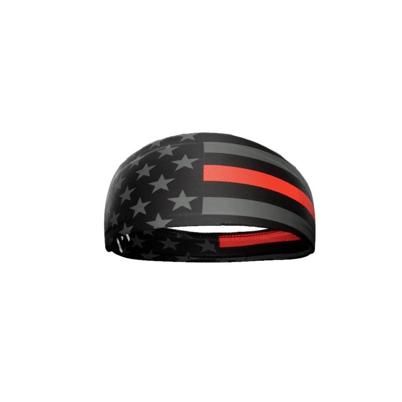 Thin Red Line Headband - Grit Grind Strength