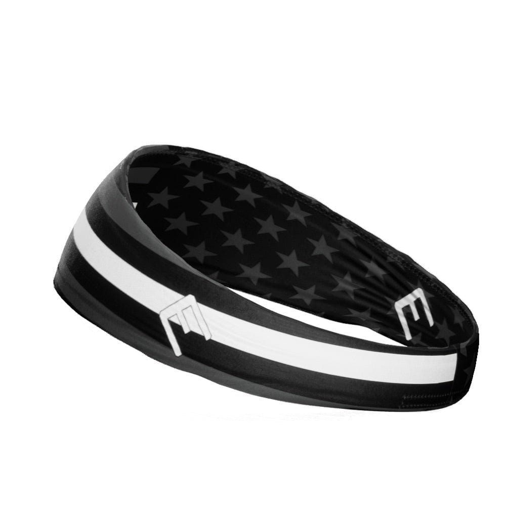 Thin White Line Headband - Grit Grind Strength