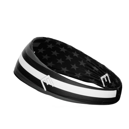 Thin White Line Headband - Grit Grind Strength