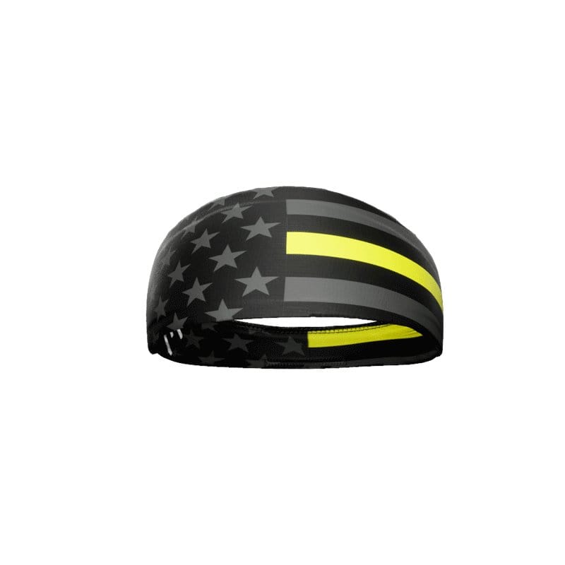 Thin Yellow Line Headband - Grit Grind Strength