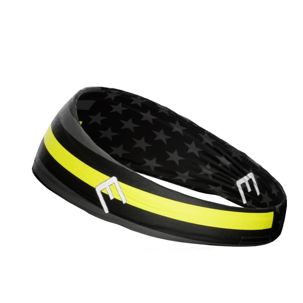 Thin Yellow Line Headband - Grit Grind Strength