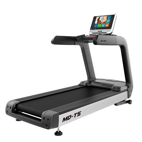 Touch Screen Commercial Treadmill - Muscle D Fitness - Deluxe Touch Screen Commercial Treadmill - Grit Grind Strength
