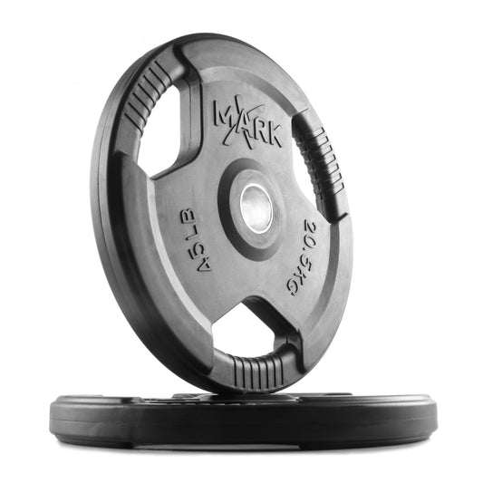 Tri - Grip Olympic Weight Plates - Grit Grind Strength