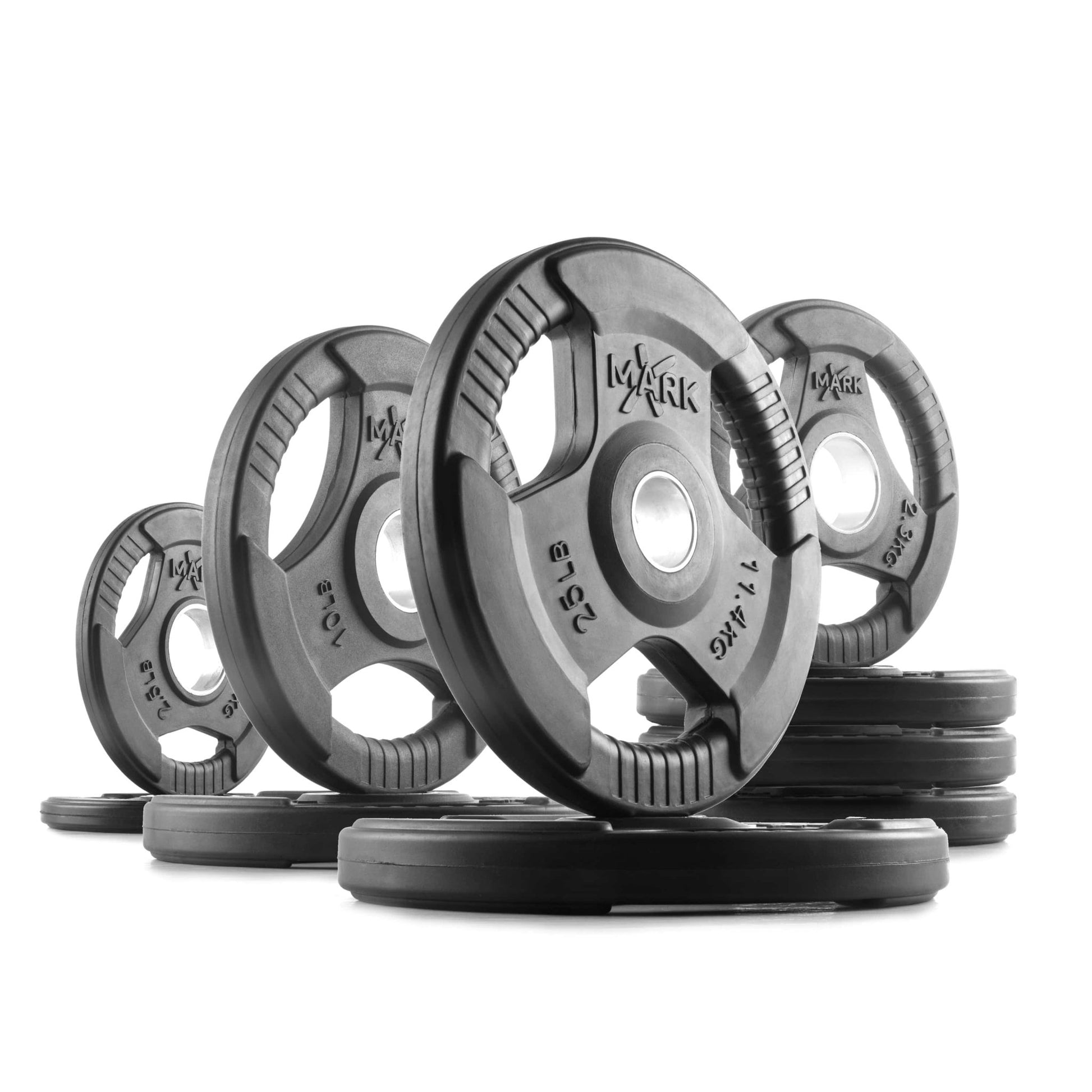 Tri - Grip Olympic Weight Plates - Grit Grind Strength
