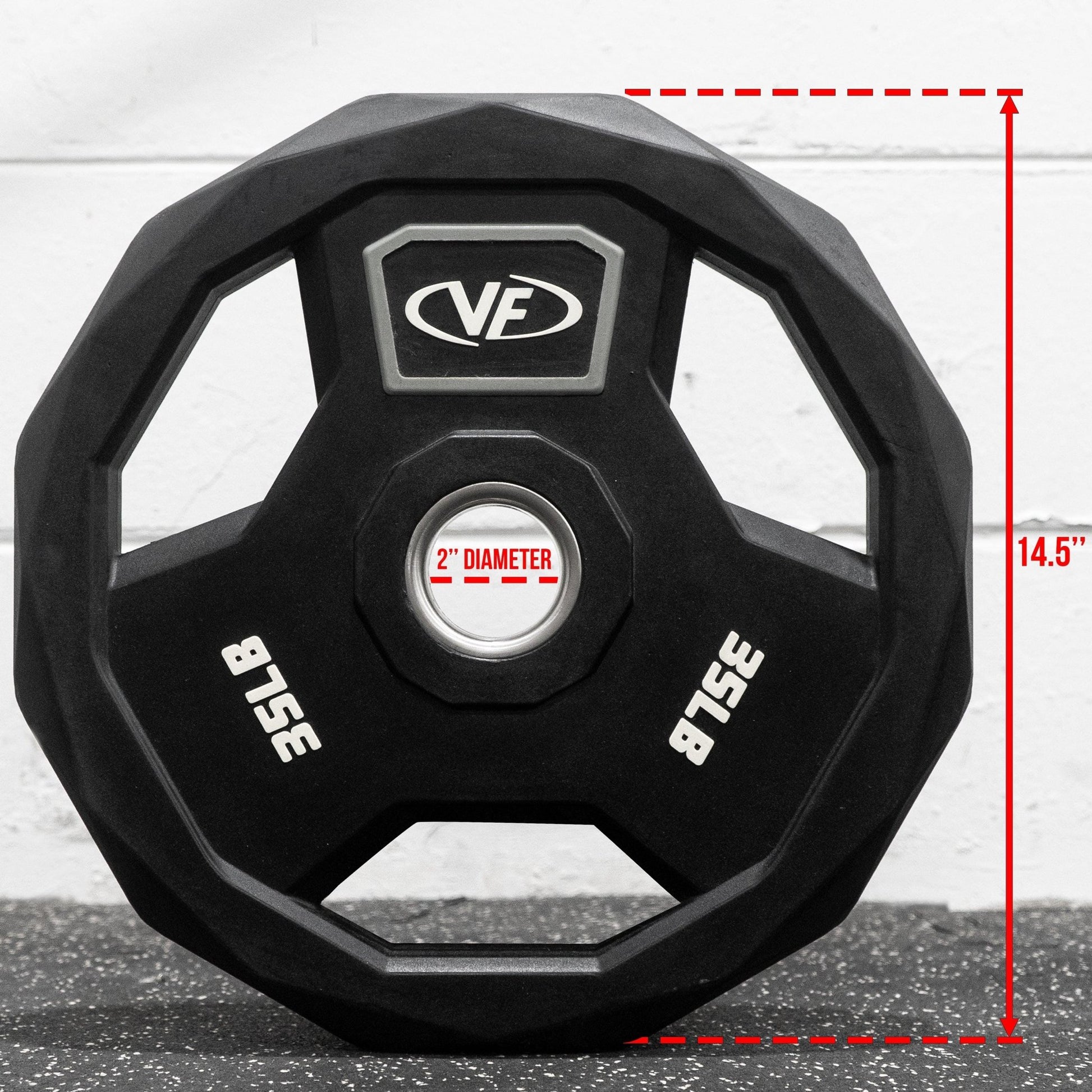 Urethane Olympic Plates (LB) - Grit Grind Strength