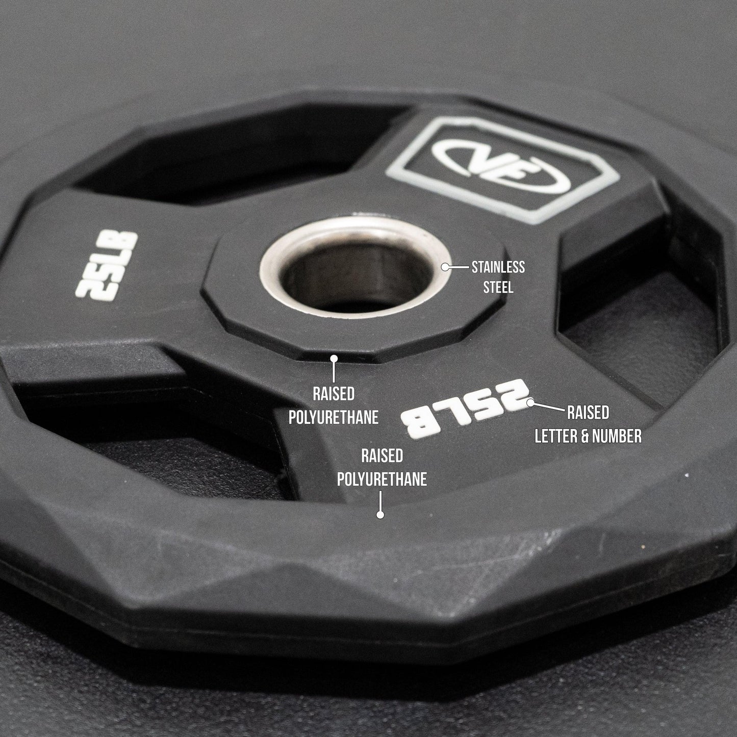 Urethane Olympic Plates (LB) - Grit Grind Strength