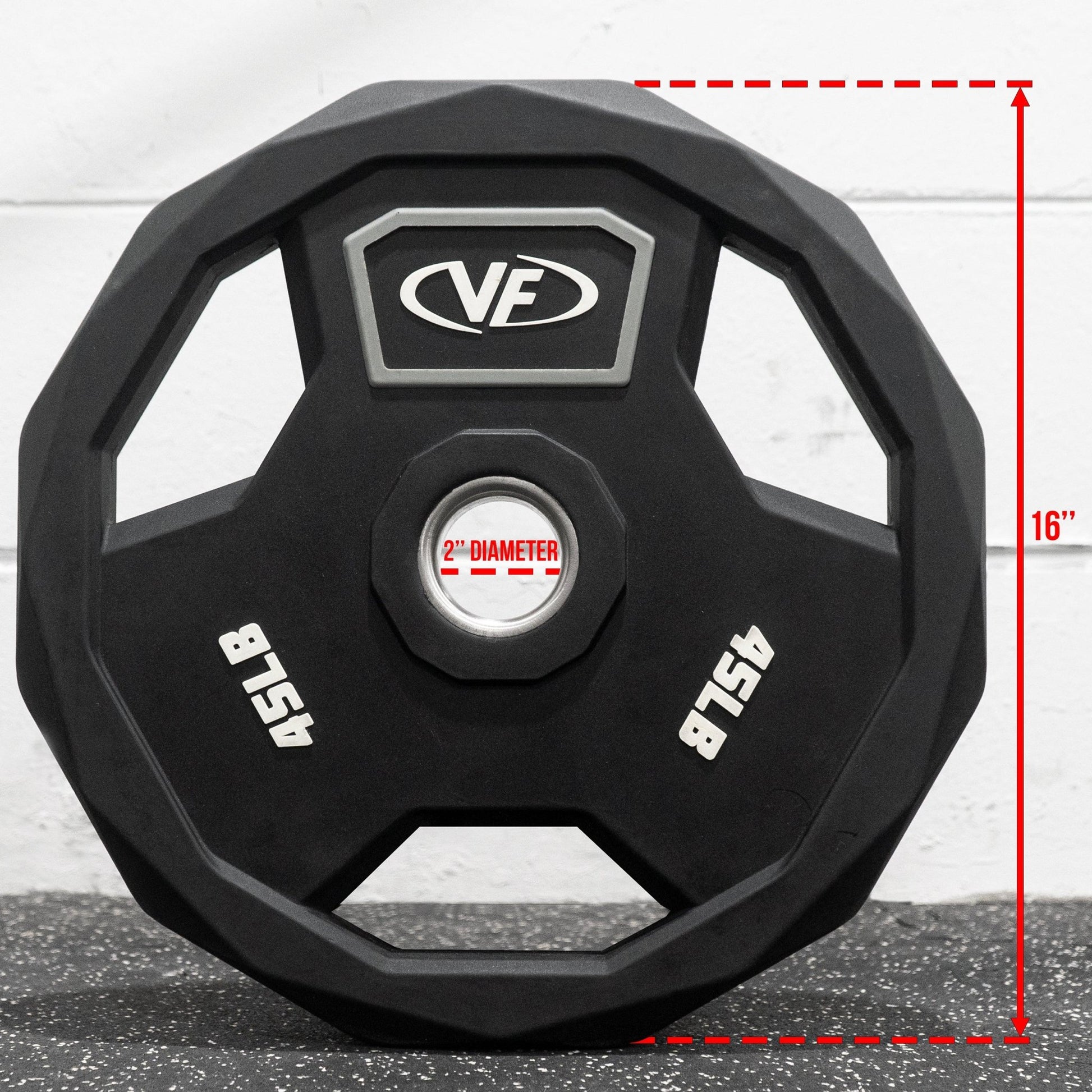 Urethane Olympic Plates (LB) - Grit Grind Strength