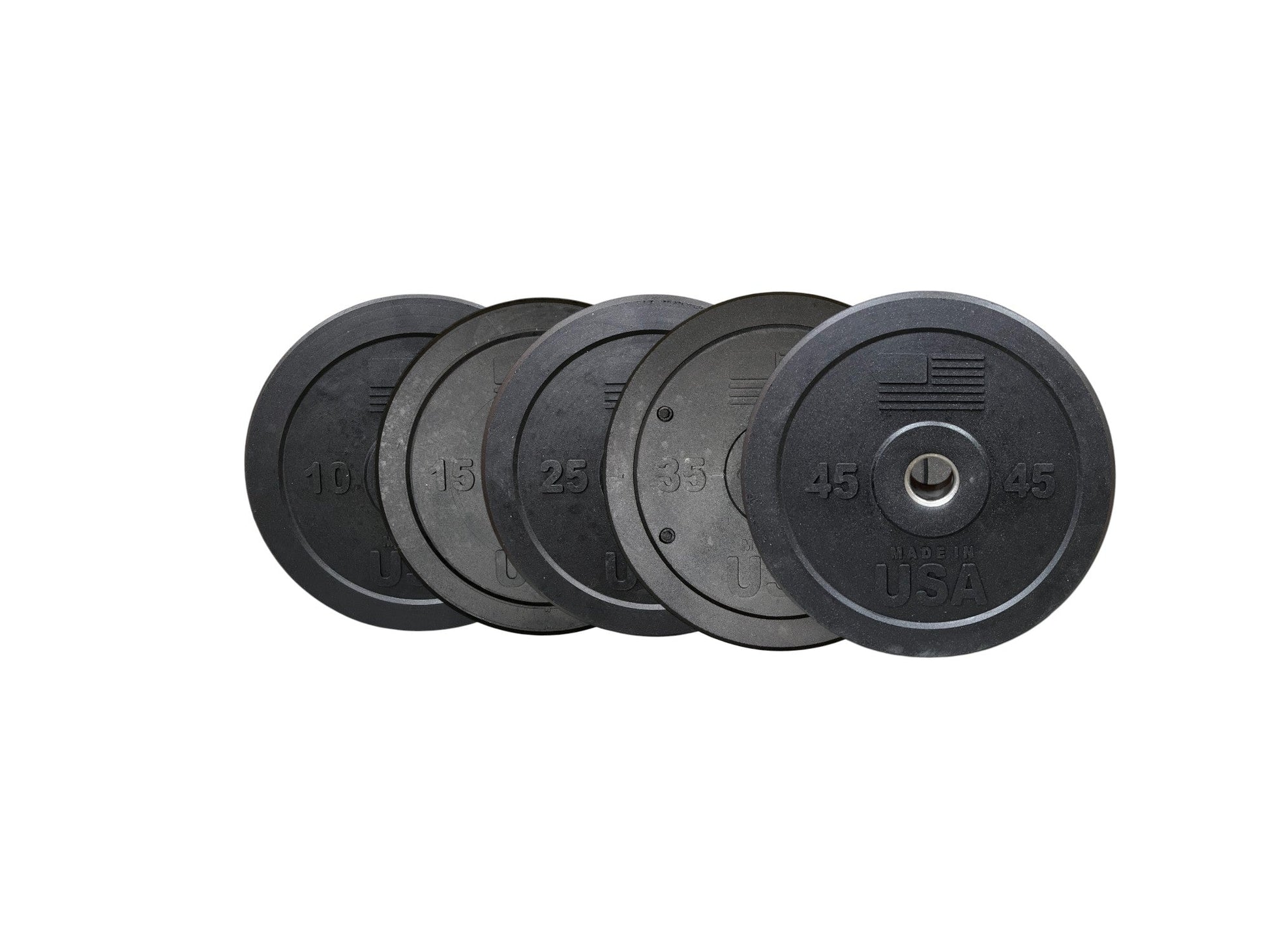 USA Bumper Plate Set - Grit Grind Strength