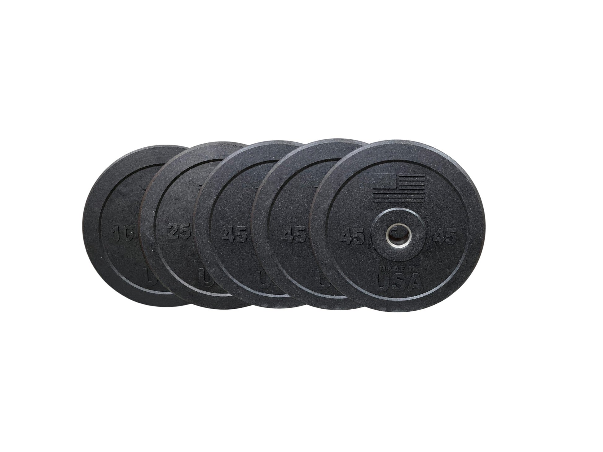 USA Bumper Plate Set - Grit Grind Strength