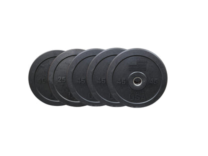 USA Bumper Plate Set - Grit Grind Strength