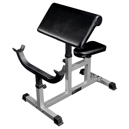 Valor Fitness Exercise Benches Adjustable Seated Preacher Curl Bench