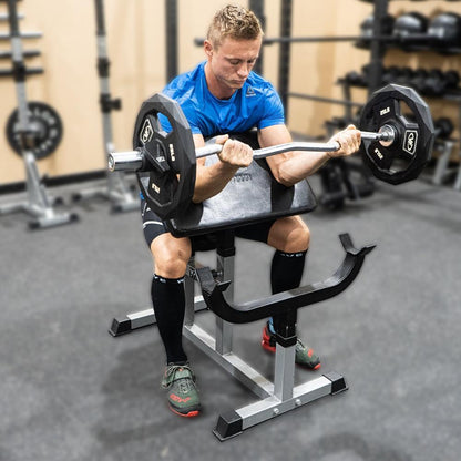 Valor Fitness Exercise Benches Adjustable Seated Preacher Curl Bench