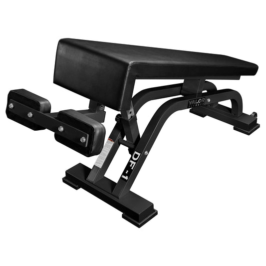 Valor Fitness Exercise Benches Commercial Series (Black) Adjustable Decline Benches