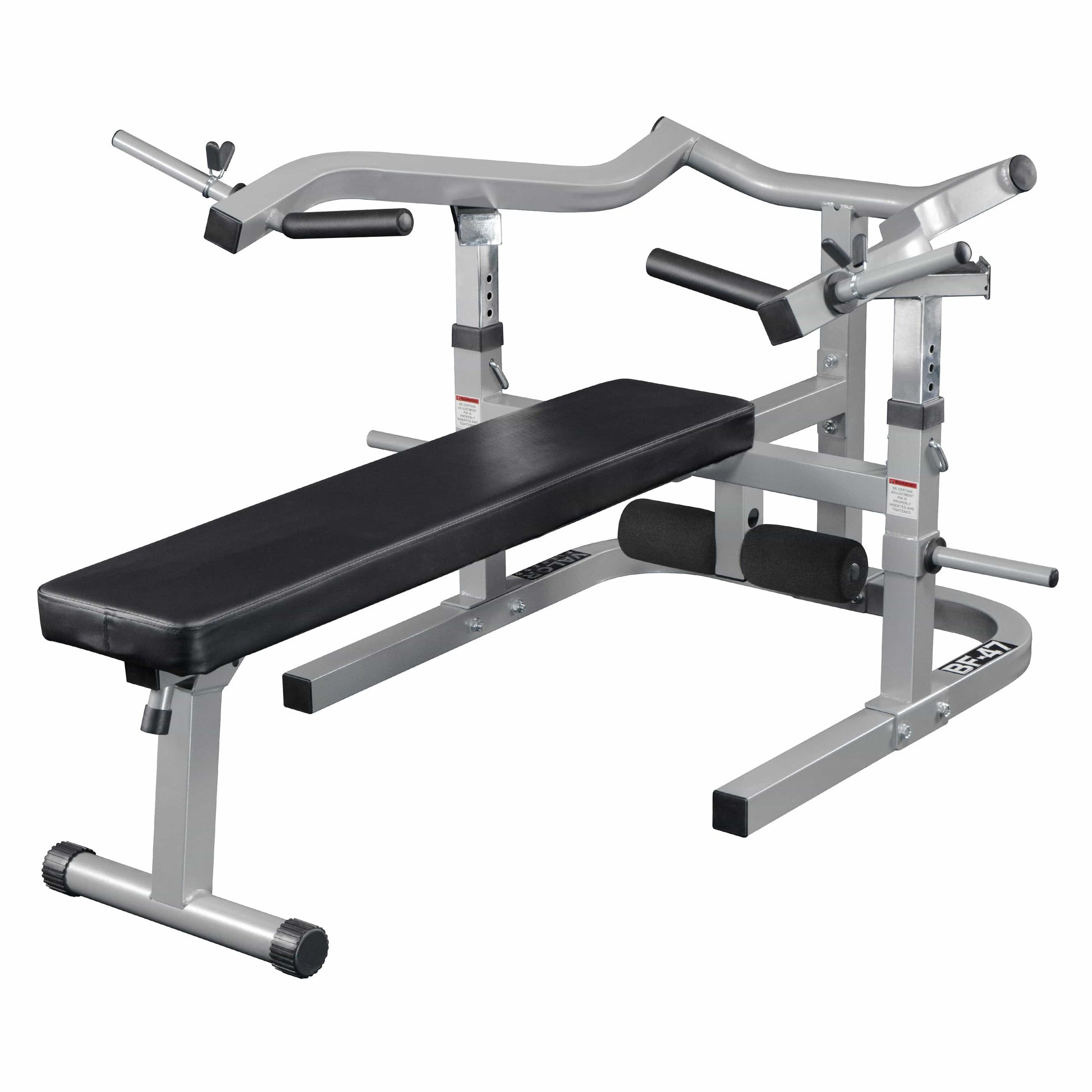 Valor Fitness Exercise Benches Flat - Incline Bench Press Machine w/ Converging Arms