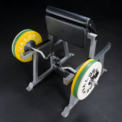 Valor Fitness Exercise & Fitness Standing Preacher Curl Bench