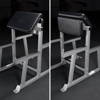 Valor Fitness Exercise & Fitness Standing Preacher Curl Bench