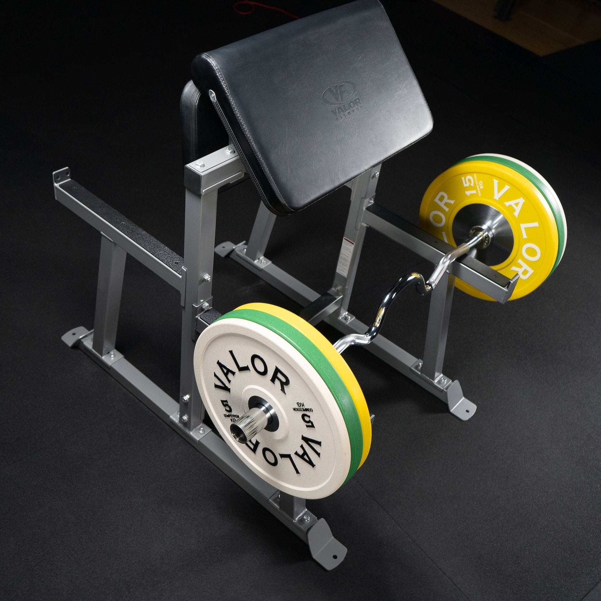 Valor Fitness Exercise & Fitness Standing Preacher Curl Bench