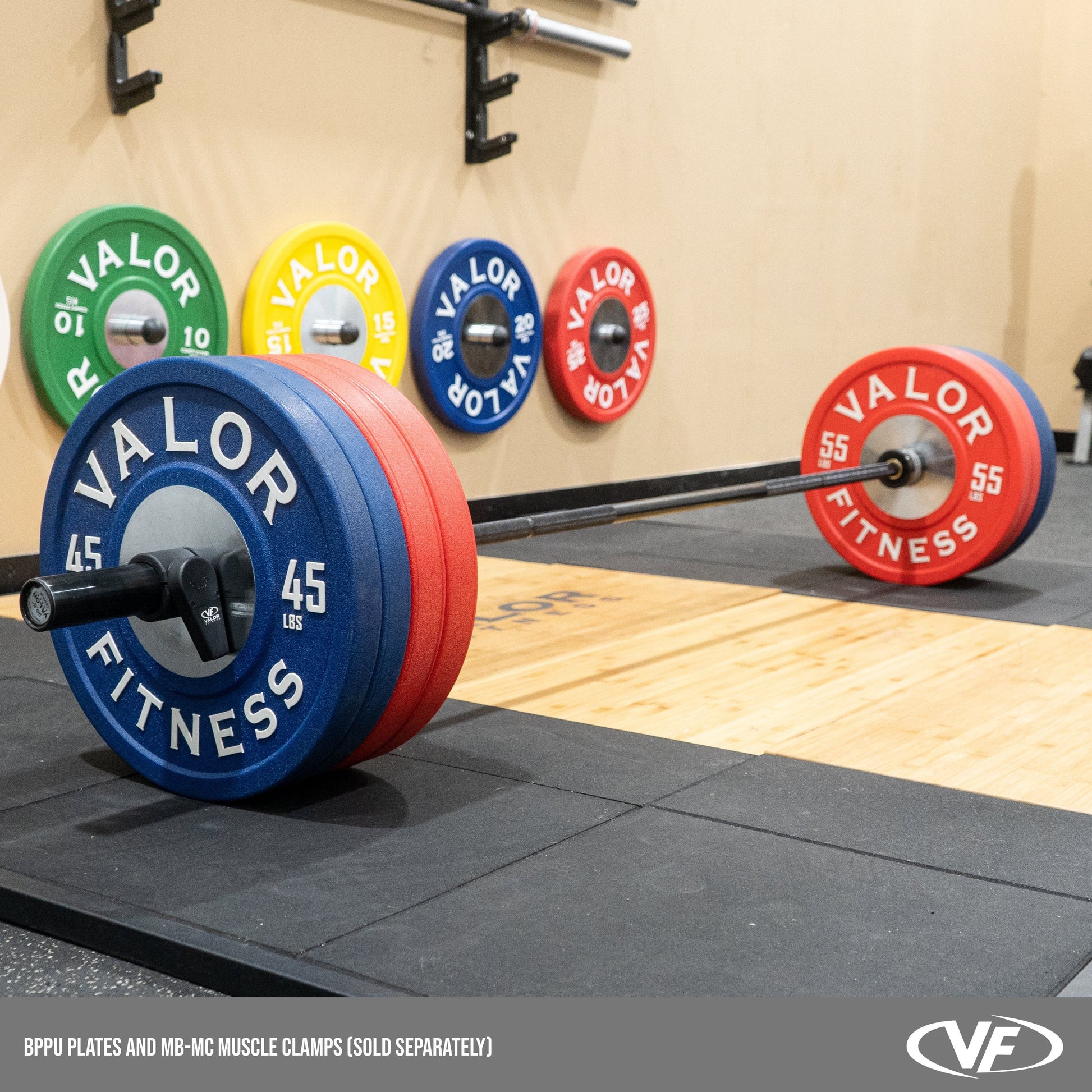 Valor Fitness Weight Bars Deadlift Barbell 90.5" 27mm