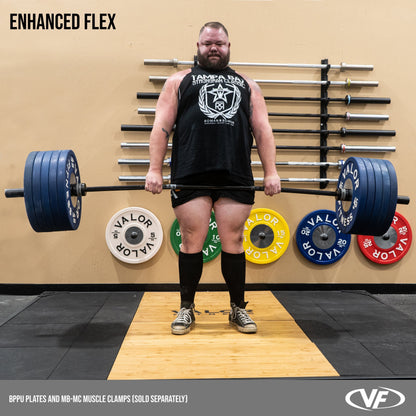 Valor Fitness Weight Bars Deadlift Barbell 90.5" 27mm