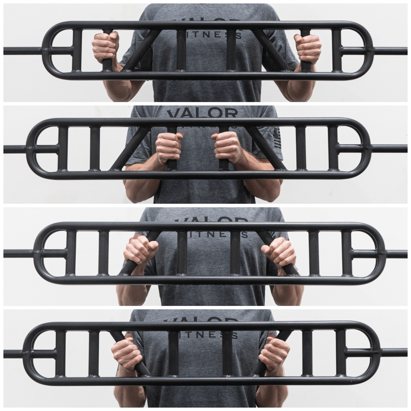 Valor Fitness Weight Bars Multi Grip Swiss Bar