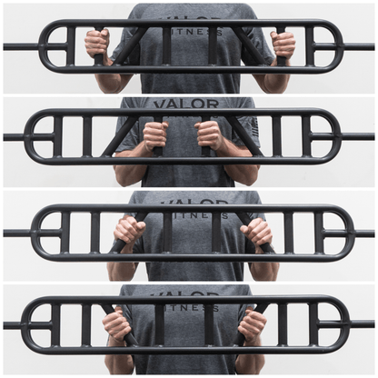 Valor Fitness Weight Bars Multi Grip Swiss Bar
